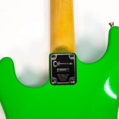 Green Charvel Guitar From The Cover Of "Havin’ A Bad Day" Owned by Dweezil Zappa image 18