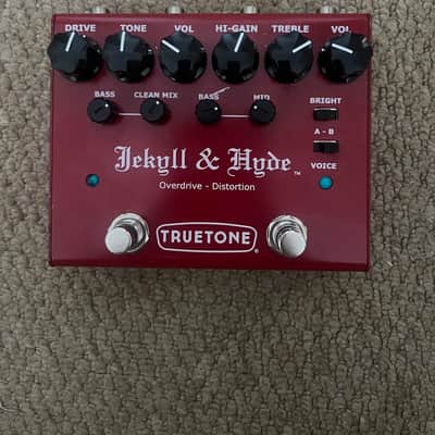 Truetone Jekyll & Hyde Overdrive & Distortion V3 2010s - Red image 1