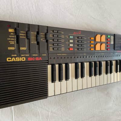 Casio SK-8A 32-Key Sampling Keyboard 1980s - Black image 2
