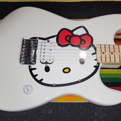Squier Hello Kitty Stratocaster 2024 - 2025 - White image 4