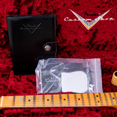 Fender Custom Shop Limited '51 Telecaster HS Blackguard Relic w/ Humbucker, Faded Butterscotch image 17