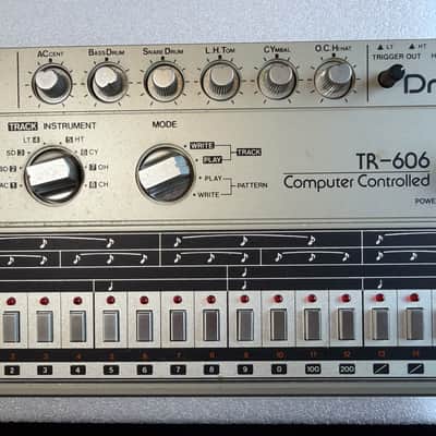 Roland TR-606 Drumatix 1980s - Silver image 3