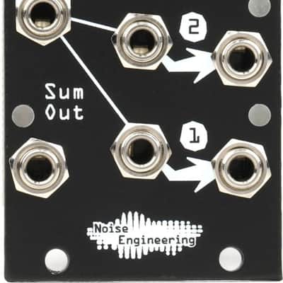 Noise Engineering Pura Ruina 3-stage Full-wave Rectification Eurorack Module - Black image 1