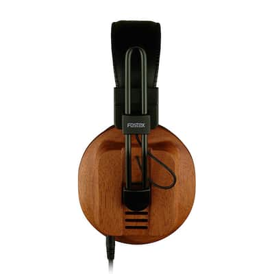 Fostex T60RP Planar Magnetic Audiophile Headphones with Mahogany Housings - Mahogany image 3