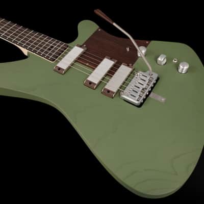 Tao Guitars Sutorato “U-A-M” - Lincoln Green (black filled pores) w/ ABM 2-Point Trem. NEW (Authorized Dealer) *VIDEO ADDED* image 3