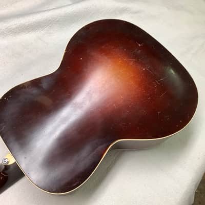 Kay Harmony Regal Archtop 1950s Refurbished With Silverfoils - Rockabilly Rat Rod image 13