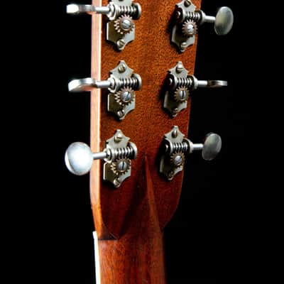 Bourgeois 2018 Large Soundhole Aged Tone OM, Torrefied Adirondack, Guatemalan RW, NAMM Show - VIDEO image 12