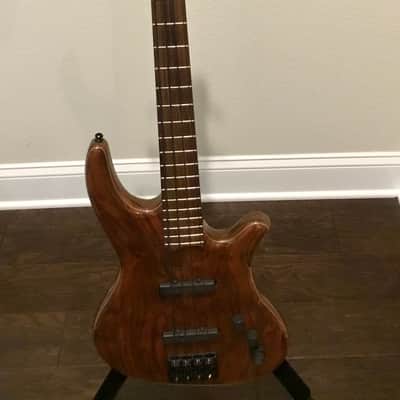 Togar Guitars Custom Built 4 String Stratus Bass 2017 - Claro Walnut image 2