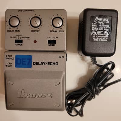 Ibanez DE7 Delay/Echo (Tone-Lok Series) with Original Box & Factory AC Power Supply (Excellent) image 1