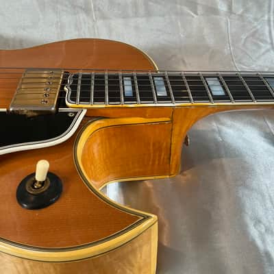 1962 Gibson L-5CESN Archtop Electric Hollowbody Guitar w/ Brown Lifton Case image 10