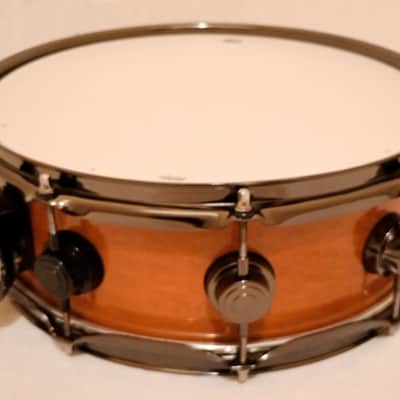 DW (c video) CUSTOM CINNAMON RAISIN LACQUER SNARE DRUM FREE SHIP TO C-USA! image 7