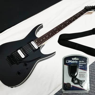 Dean Exile X Floyd Rose electric GUITAR New - Black Satin w/ Tuner + Strap image 1