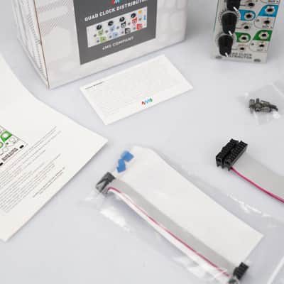 4ms Quad Clock Distributor Eurorack Module w/ Box #58555 image 12