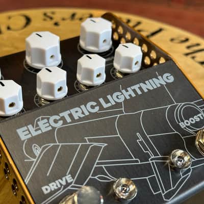 ThorpyFX Electric Lightning Chris Buck Signature Overdrive 2024 - Present - Black / Brown image 8