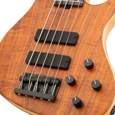 Sadowsky Metroline 24-Fret Modern Bass, Limited Edition 2025, 5-String, Natural Transparent Satin image 5