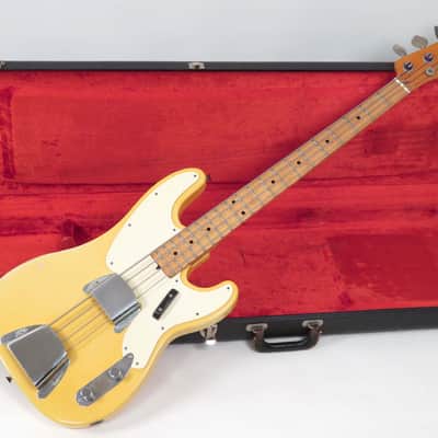 1971 Fender Telecaster Bass - Blonde Finish with Case image 2