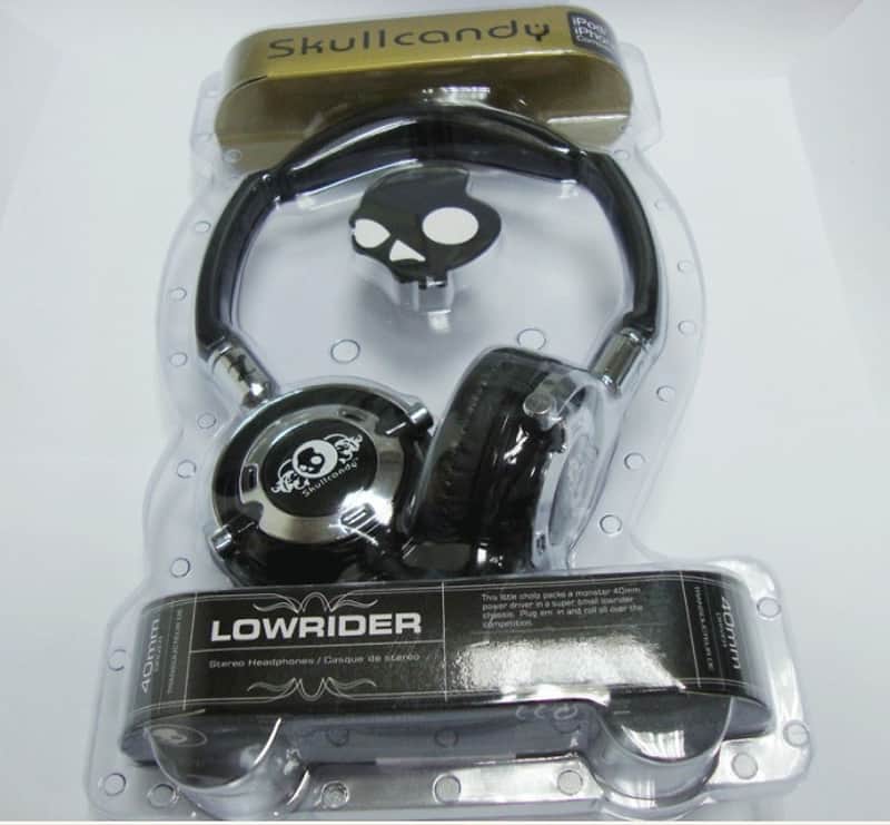 Headphones Skullcandy Lowriders Color Black & Chrome image 1