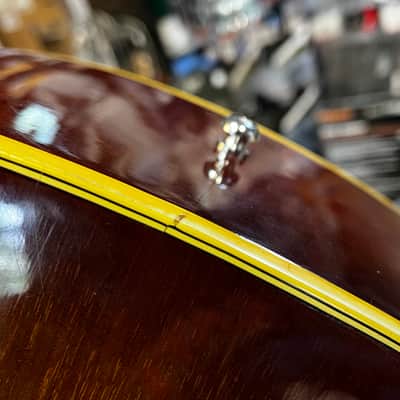 1976 Ibanez MIJ Made in Japan Model 698-12 Jumbo 12 string Acoustic Guitar Sunburst image 9