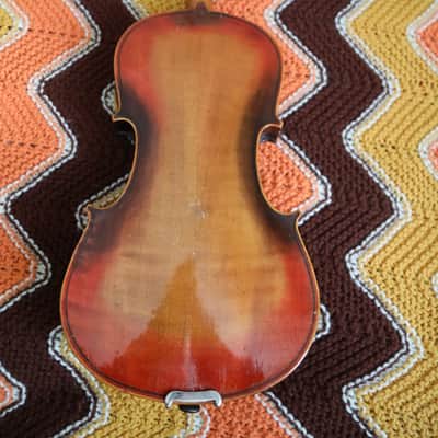 Vintage Violin with Bow and Case image 3