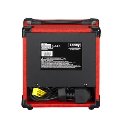 Laney LX10B-RED Bass Guitar Practice Amplifier, Red image 5