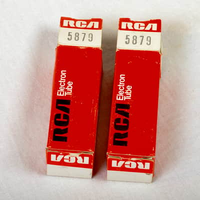 RCA 5879 NOS (Pair) Test Very Strong - USA image 9