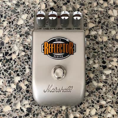 Marshall RF-1 Reflector Reverb Pedal 2010s - Silver image 3