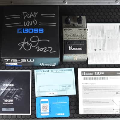 Boss TB-2W Tone Bender Waza Craft 2021 - Present - Silver image 7