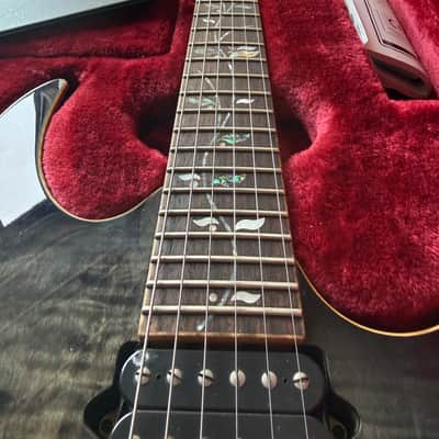 Ibanez RG8570Z-BRE J. Custom with Rosewood Fretboard 2017 - 2019 - Black Rutile US CUSTOMERS TARIFF FEES ARE INCLUDED IN SHIPPING COST AND PREPAID image 2