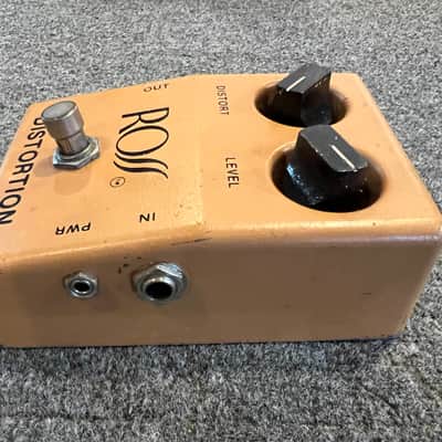 Ross Distortion Guitar Effects Pedal 1970s Chanute Kansas - Tan image 2