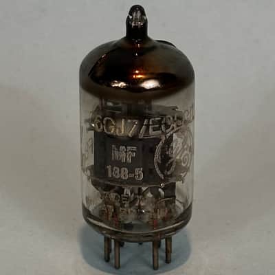1961 Mullard 6GJ7 ECF801 Vintage 1960s General Electric GE Tube! T418 image 1