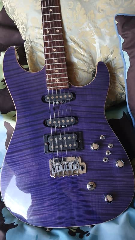 Tom Anderson Guitarworks Drop Top 98 - Translucent purple image 1