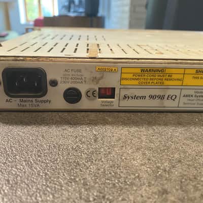 AMEK System 9098 EQ Mic Preamp with Equalizer 1990s - Gray image 7