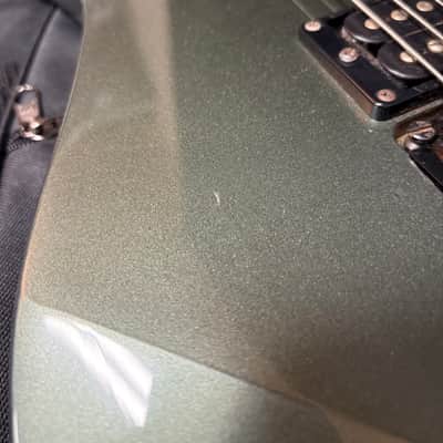 Yamaha RGX 420s? Mist Green Electric Guitar - tremolo - used - w/ Gig Bag image 15