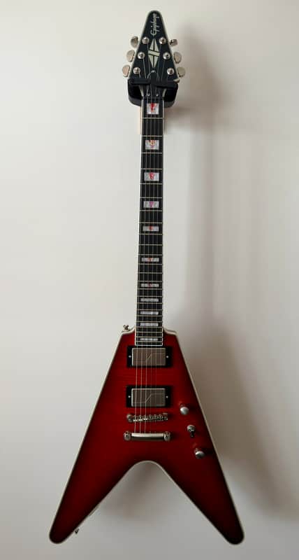 Epiphone Flying V Prophecy Aged Bengal Tiger Burst image 1