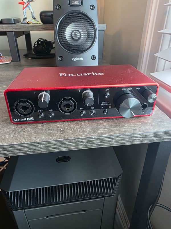 Focusrite Scarlett 2i2 3rd Gen USB Audio Interface 2019 - Present - Red / Black image 1