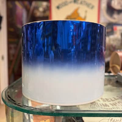 Andante Snare Drum Shell - White Blue Burst 10x14 image 4