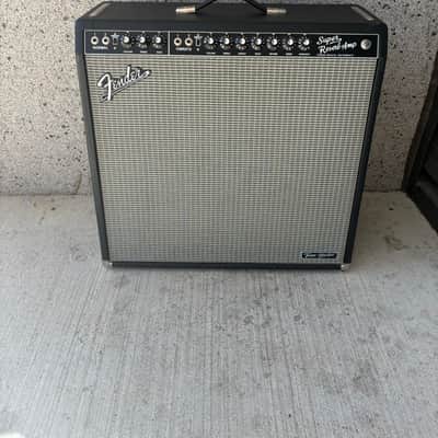 Fender Tone Master Super Reverb 2-Channel 45-Watt 4x10" Digital Guitar Combo 2021 - Present - Black electric guitar amp with foot switch image 4