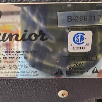 Fender Pro Junior Jr tube combo amp image 5