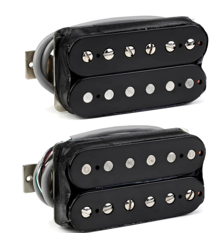 Kramer Eruption Humbucker Set Black (Neck and Bridge)