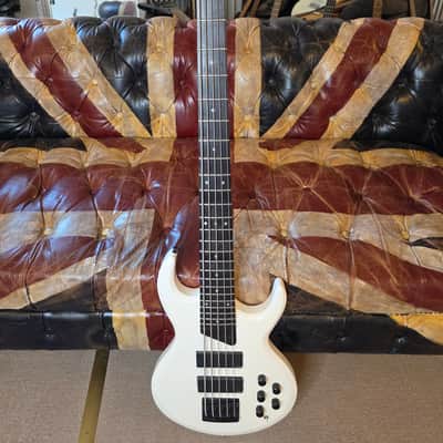 David Ellefson MEGADETH personal Masterbuilt Italian Custom Shop Boutique Luthier 5-String Jazz Bass Guitar Master Built EMG ex-Artist owned by Dave Ellefson ITALY image 2