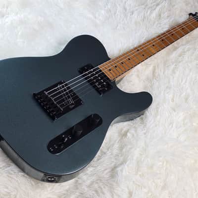 2023 Squier Contemporary Telecaster RH - Gunmetal Metallic - Like New image 5