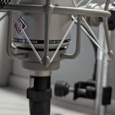 Neumann TLM 103 Studio Set with EA1 Shockmount 2003 - Present - Nickel imagen 2