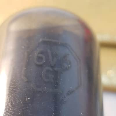 RCA Perfect 0% Tight Matched Pair (2) 6V6GT tNOS AT1000 TESTED Vacuum Tubes greyglass black plate Beam Power 6V6 1945-1958 image 10