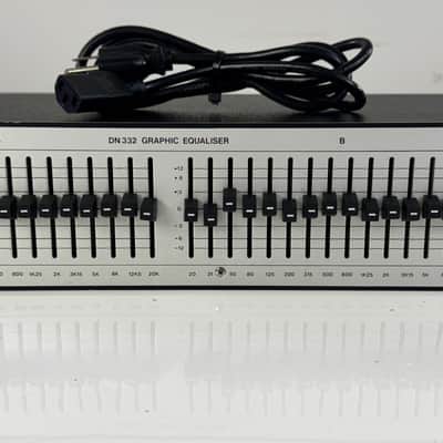 Klark Teknik DN-332 Graphic Equalizer with Power Cord image 1