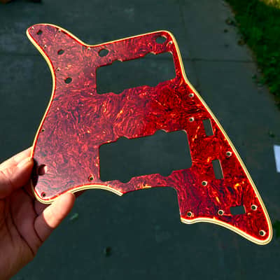 "Boots Aged" Vintage Style Fender Jazzmaster Pickguard Celluloid Tortoise Custom Relic'd image 15