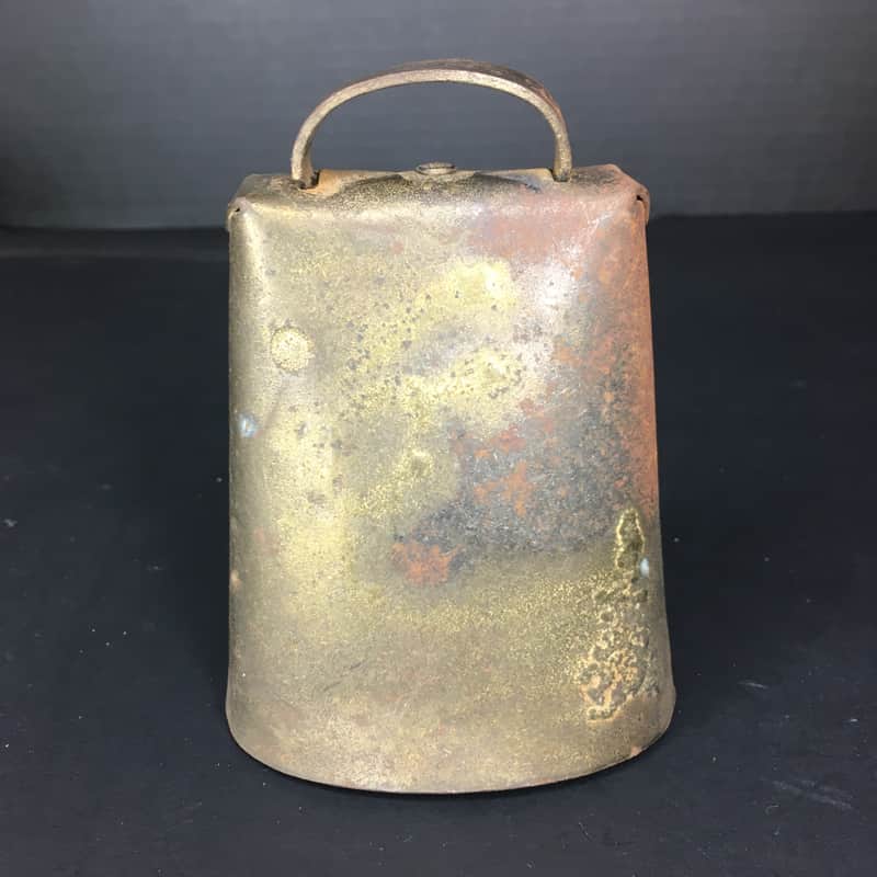 Cowbell 4 Inch Hand Forged Blacksmithed Antique Cow Bell image 1