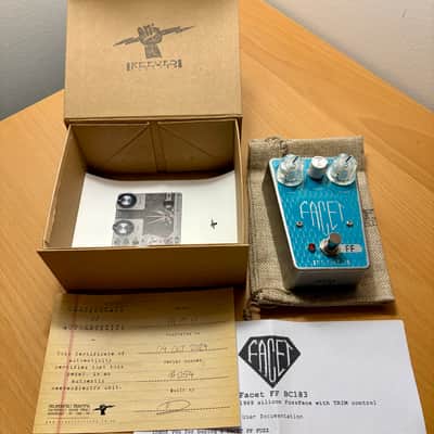 Reeves Electro Facet FF Fuzz Face 2024 - Blue image 2