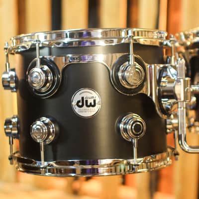 DW Collector's Maple SSC Ebony Satin Oil Drum Set - 22,8,10,12,14,16 - SO#1449939 image 5