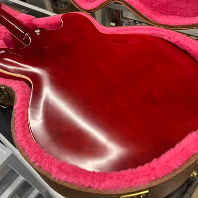 Gibson ES-335 Dot Memphis 2013 - Satin Red W/ Gibson Case image 17