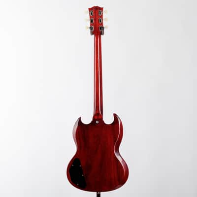 Gibson Custom 1964 SG Standard Reissue w/ Maestro Vibrola VOS, Cherry Red | Demo image 4